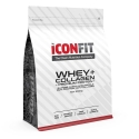 ICONFIT Whey+ Collagen Protein Powder, Strawberry, 1 kg