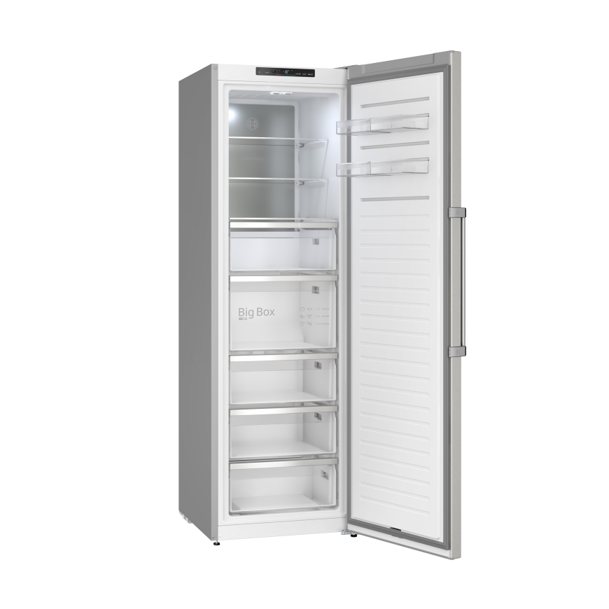 Bosch GSN36AICM Serie 6 šaldiklis, šlifuotas plienas, anti fingerprint – 3