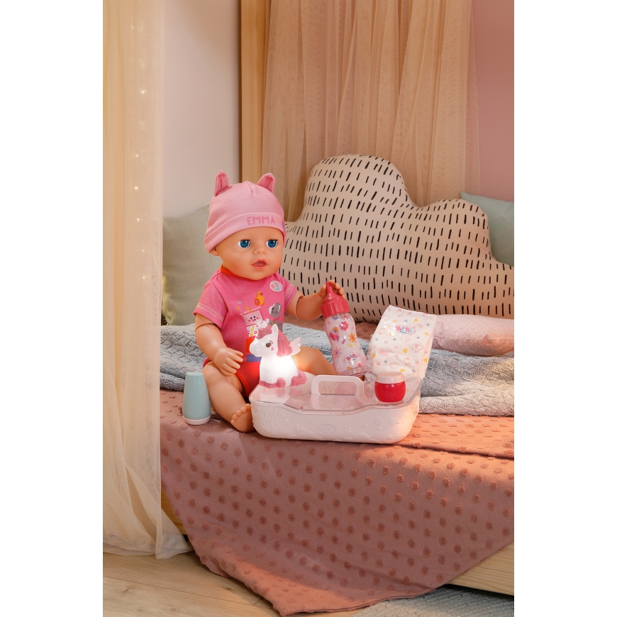 BABY born Unicorn Bedtime Essentials Набор кукольных аксессуаров – 5
