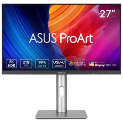 ASUS ProArt PA27JCV монитор для ПК 68,6 cm (27") 5120 x 2880 пикселей 5K Ultra HD ЖК Черный