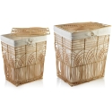 Mondex Since 1986 WILL Set of 2 Laundry Baskets 45x33x54/37x27x46cm Mondex Since 1986 WILL Set of 2 Laundry Baskets 45x33x54/37x27x46cm