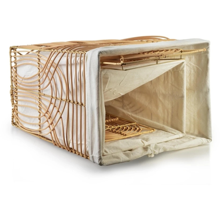 Mondex Since 1986 WILL Komplektas 2 skalbinių krepšeliai 45x33x54/37x27x46cm – 3