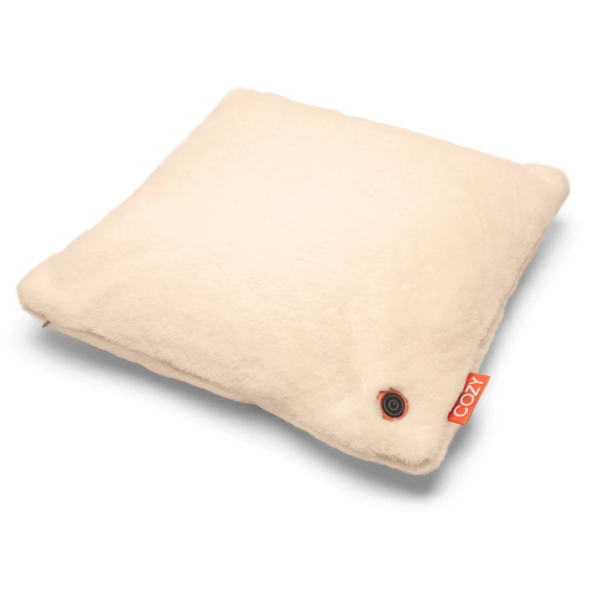 Bodi-Tek COZY Heated Comfort Cushion with 10000 mAh External Battery, Sand Color – 2