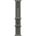 Apple 49 mm Läpinäkyvä must meri-bandi Luonnollinen titaanipinnoite Apple 49 mm Läpinäkyvä must meri-bandi Luonnollinen titaanipinnoite