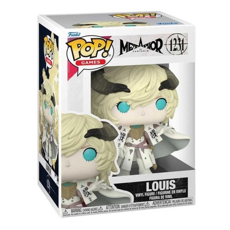FUNKO POP! Vinilinė figūrėlė: Metaphor: ReFantazio - Louis, ~9 cm