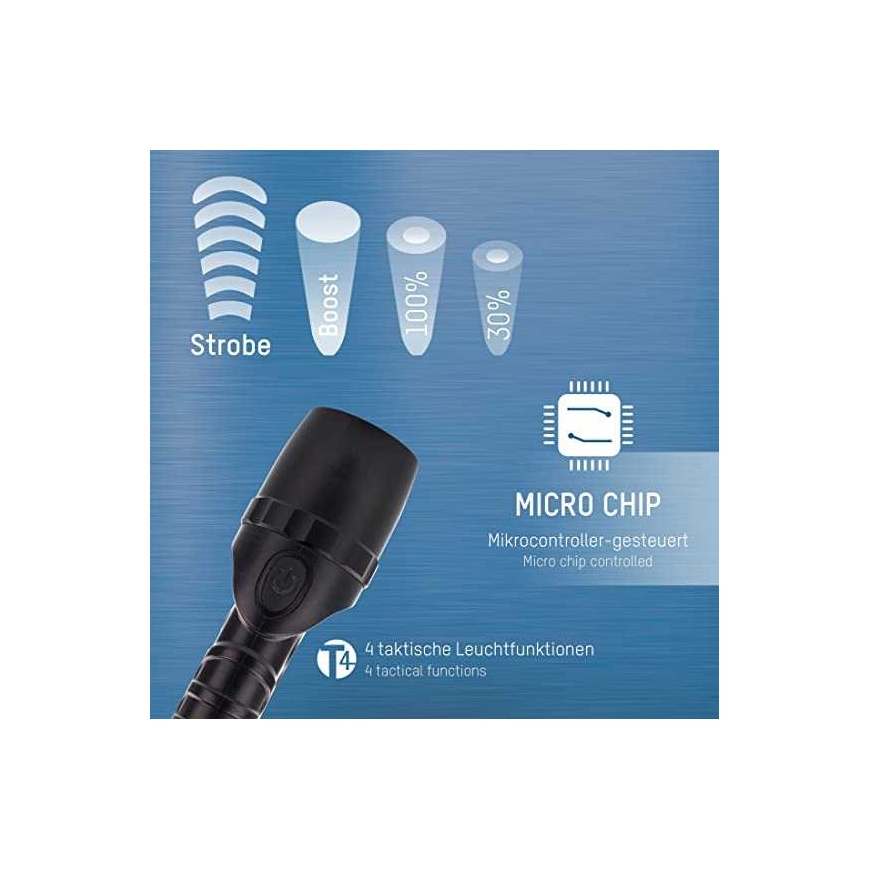 Ansmann Ansmann M900P, taskulamp (must) – 4