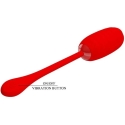 Pretty Love Smart GRAŽUOLĖ MEILĖ - KIRK EGG Raudona 12 funkcijų vibracijos Pretty Love Smart GRAŽUOLĖ MEILĖ - KIRK EGG Raudona 12 funkcijų vibracijos