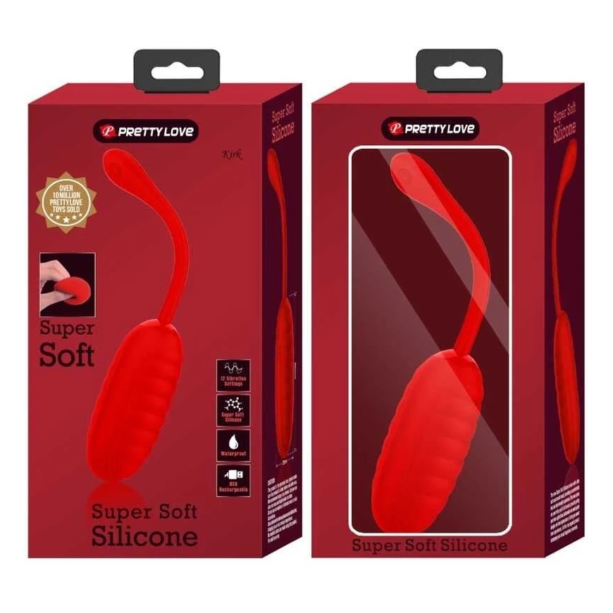Pretty Love Smart GRAŽUOLĖ MEILĖ - KIRK EGG Red 12 function vibration – 4