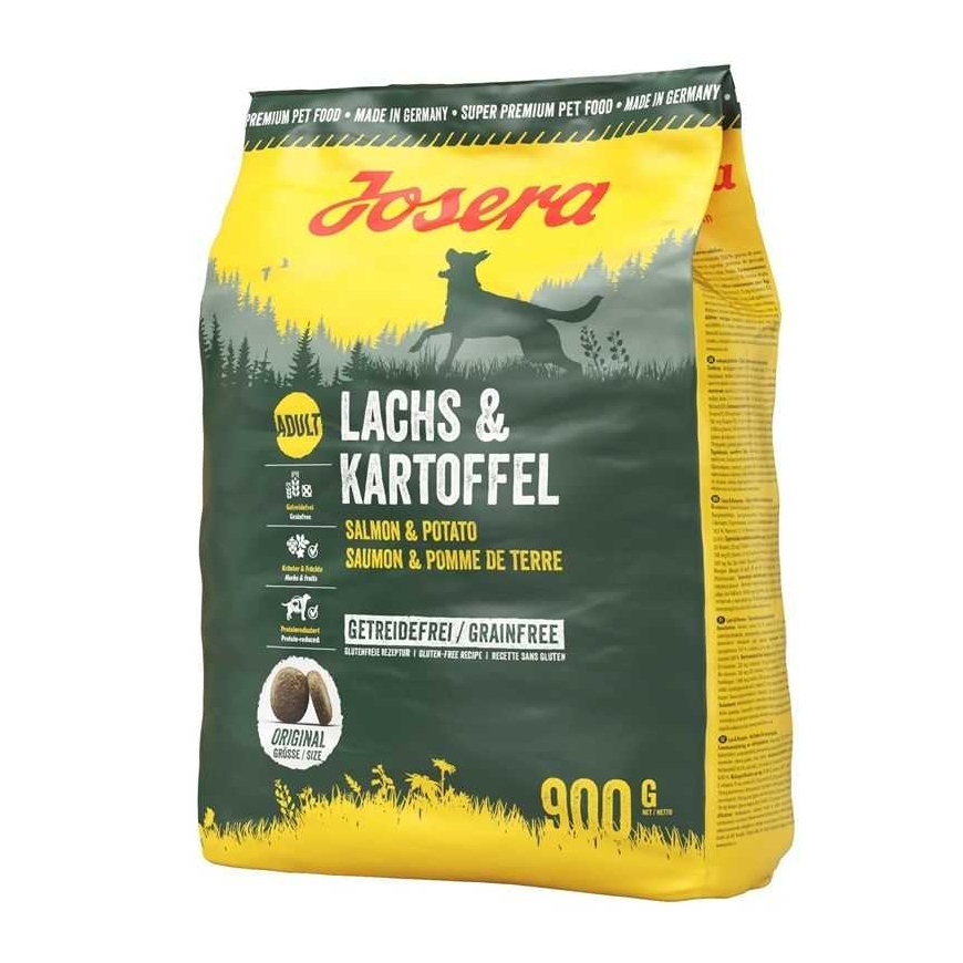 JOSERA Lašiša ir Bulvės Suaugusiems 900g