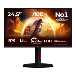 AOC G4 25G4KUR computer monitor 62.2 cm (24.5") 1920 x 1080 pixels Full HD LED Black, Red