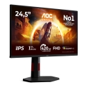 AOC G4 25G4KUR computer monitor 62.2 cm (24.5") 1920 x 1080 pixels Full HD LED Black, Red