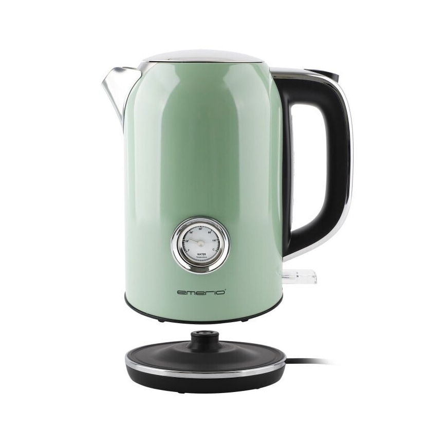 Emerio retro kettle, green – 2