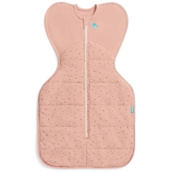 Love To Dream "Swaddle UP" swaddle – Size S – 2.5 TOG pink dots