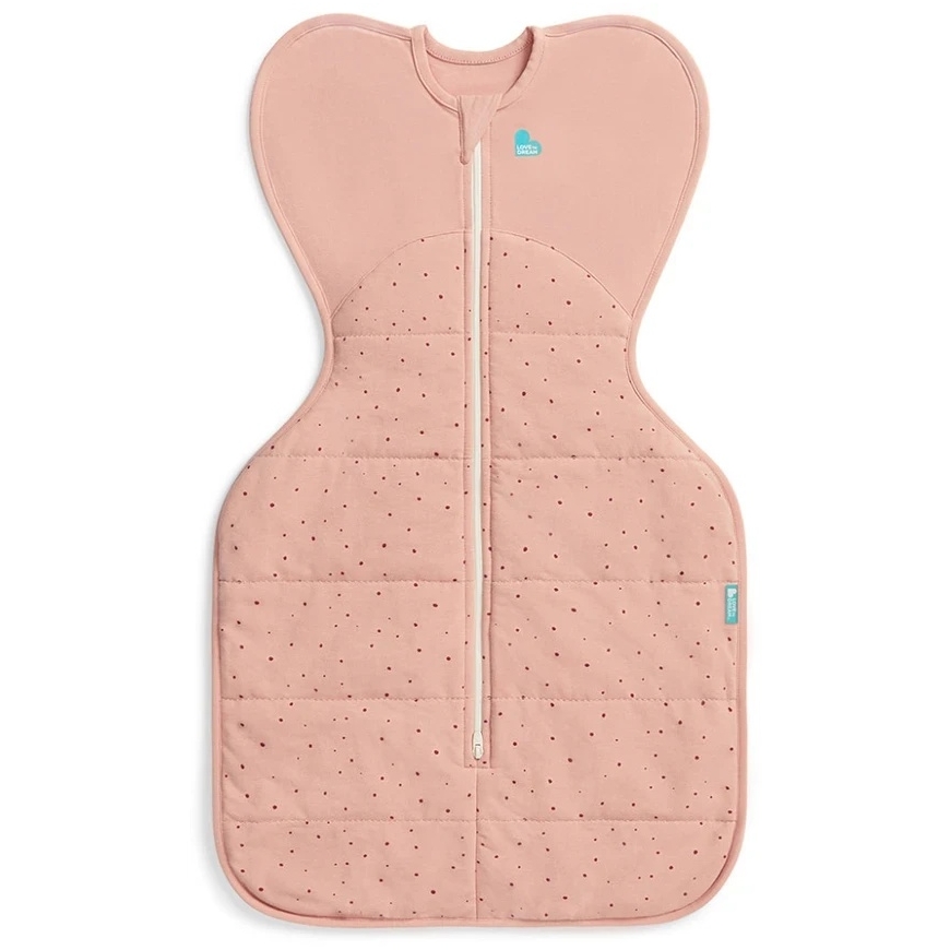 Love To Dream "Swaddle UP" swaddle – Size S – 2.5 TOG pink dots