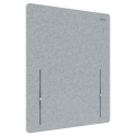 Leitz height-adjustable desk divider, 70 x 60 cm Leitz height-adjustable desk divider, 70 x 60 cm