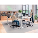 Leitz height-adjustable desk divider, 70 x 60 cm Leitz height-adjustable desk divider, 70 x 60 cm