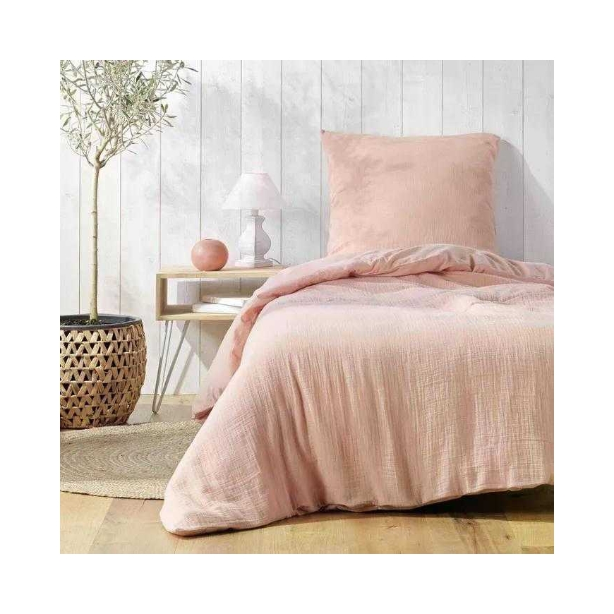 Marc OPolo Bed Linen Set ANGELIA Pink 200x140cm, 63x63cm