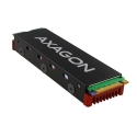 Axagon CRL-M2 Passive aluminum cooler for all M.2 SSDs, size 2280, high 12 mm.