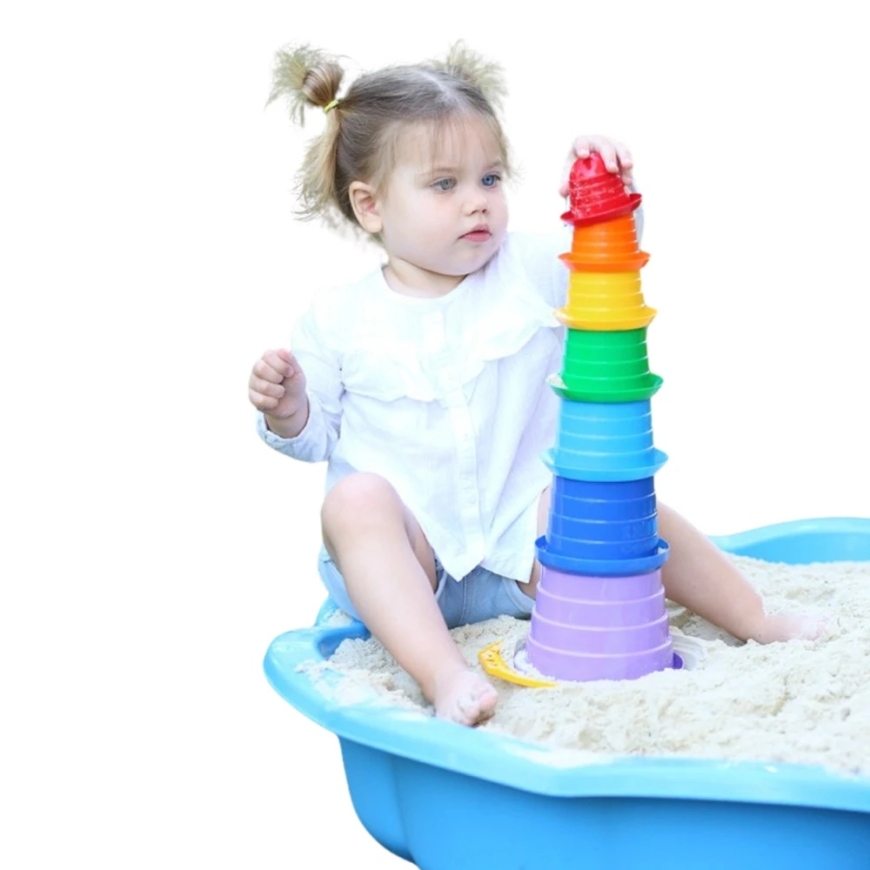 Technok Cup Pyramid Puzzle for Small Children 2704 – 5