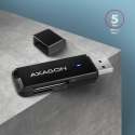 Axagon CRE-S2N SuperSpeed USB-A CARD READER