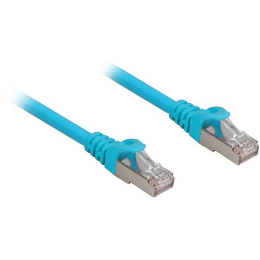 Sharkoon RJ45 CAT.6a SFTP LSOH 5m Синий