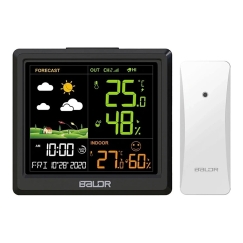 BALDRTHERM B0389WST2H2-V1 Weather Station with Outdoor Sensor