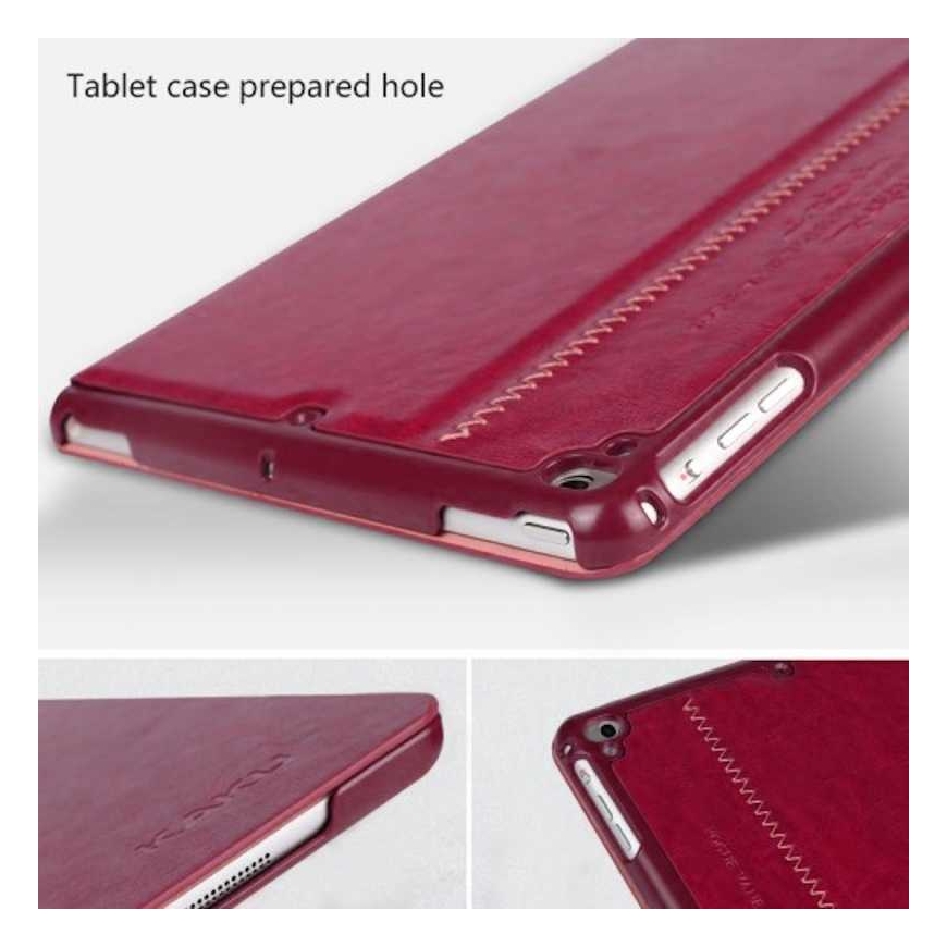 iKaku "Book case for Galaxy Tab A8 10.5 X200 / X205" Red