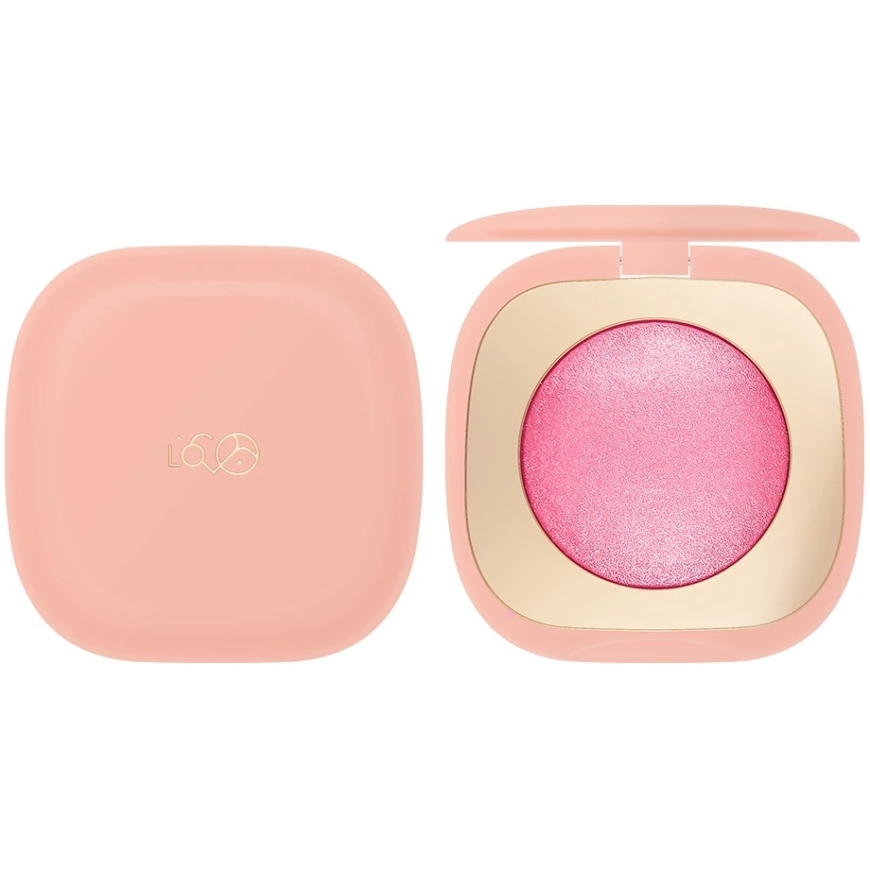 Lovro Afterlight Baked Blush kõrgläikega küpsetatud põsepuna 02 Rosy Dusk 5g