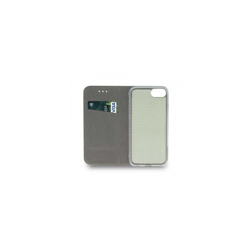 HQ magnetinė knygos dėklas iPhone 13 Mini mėlynas
