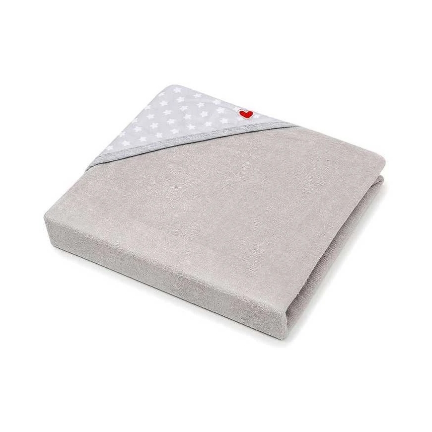 Babytolove Bamboo Baby Towel - White Stars – 5