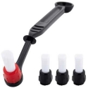 Espresso Gear Espresso aparāta tīrīšanas suka + 3 aizvietojamās galvas Espresso Gear Espresso aparāta tīrīšanas suka + 3 aizvietojamās galvas