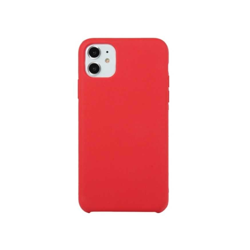 Riff "Plāns un mīksts aizmugures vāks iPhone 11" Sarkans