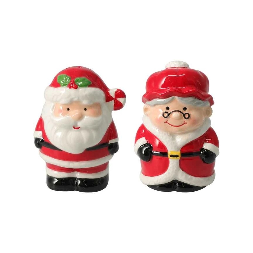 Home Styling Collection Kalėdinių prieskonių rinkinys, Kalėdų Senelis ir Kalėdų Senelė