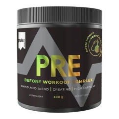 Puls Nutrition Pre-Workout Complex aminohappojauhe, trooppiset hedelmät, 300 g