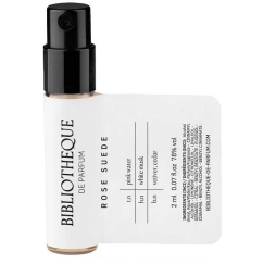 Hajuvesikirjasto Ruusu Suede EDP Suprayksikkö 2ml