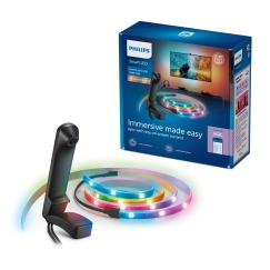 Набор Philips Smart Lighting Camera Sync Kit Sync Box - контроллер и световая полоса для подсветки телевизора, 75–85"