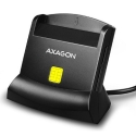 Axagon CRE-SM2 Universal desktop USB contact Smart / ID and SD / microSD / SIM card reader.