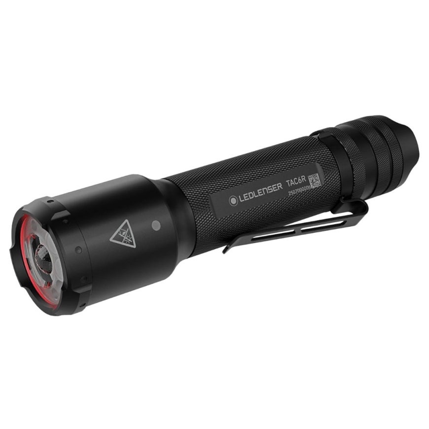 Ledlenser TAC6R musta taskulamppu 2000 lumenia – 3