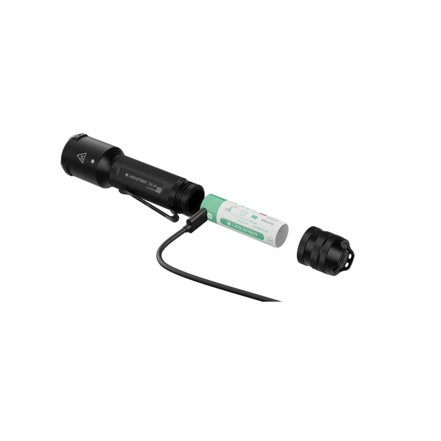 Ledlenser TAC6R Black Flashlight 2000 lumen – 4