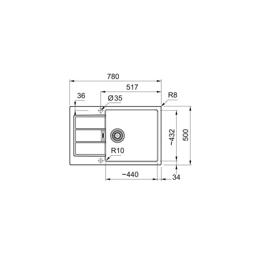 Franke Sirius 2 S2D 611-78 (143.0670.832) – 2