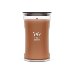 WoodWick Radiant Amber vaska svece cilindriskā brūna 1 gb.