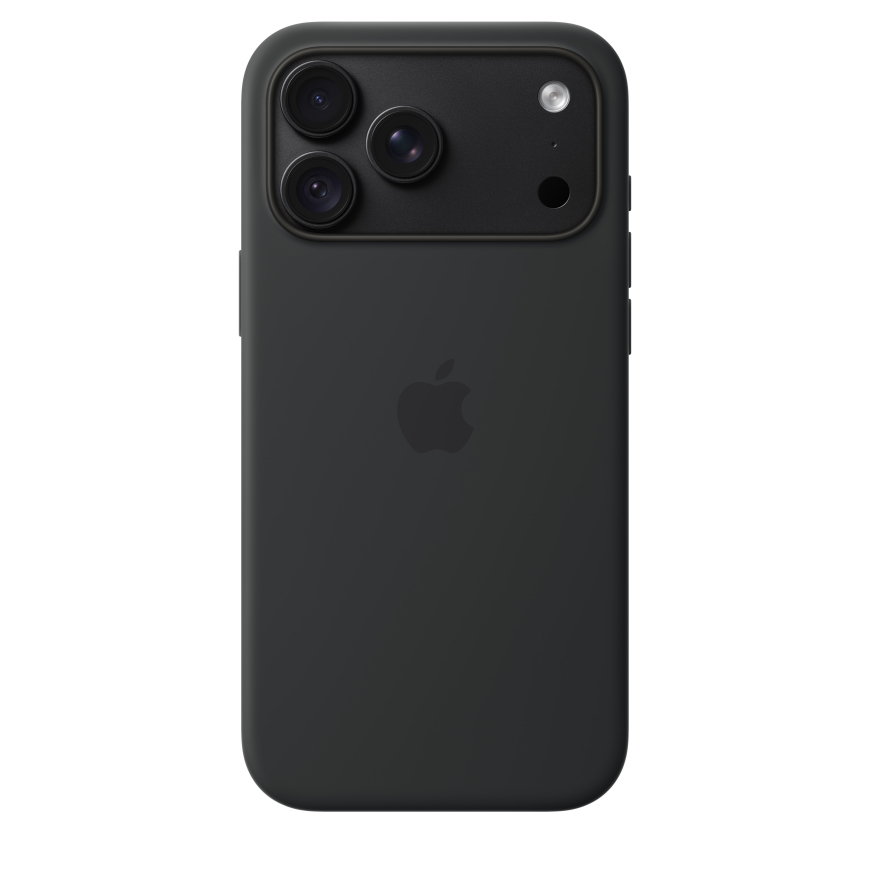 Силиконовый чехол Apple iPhone 18 Pro Max с MagSafe черный MK954ZM/A