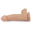 Lovetoy 9 tuuman pituinen erittäin voimakas värisevä dildo pehmeällä iholla Lovetoy 9 tuuman pituinen erittäin voimakas värisevä dildo pehmeällä iholla