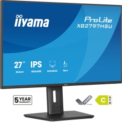 iiyama ProLite XB2797HSU-B1 kompiuterio monitorius 68,6 cm (27") 1920 x 1080 pikseliai „Full HD“ LED