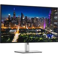 DELL UltraSharp U3225QE computer monitor 80 cm (31.5") 3840 x 2160 pixels 4K Ultra HD LCD Black, Sil