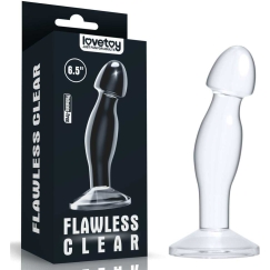 LOVETOY "6.5" impeccable clear prostate plug