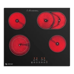 AMZCHEF CE-T-72CB4xyP200-LBHA 4-polttiminen keramiikkakeittotaso