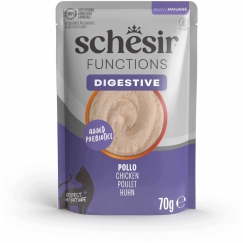 Schesir Schesir Functions Digestive, märkäruoka, kissoille, kana,