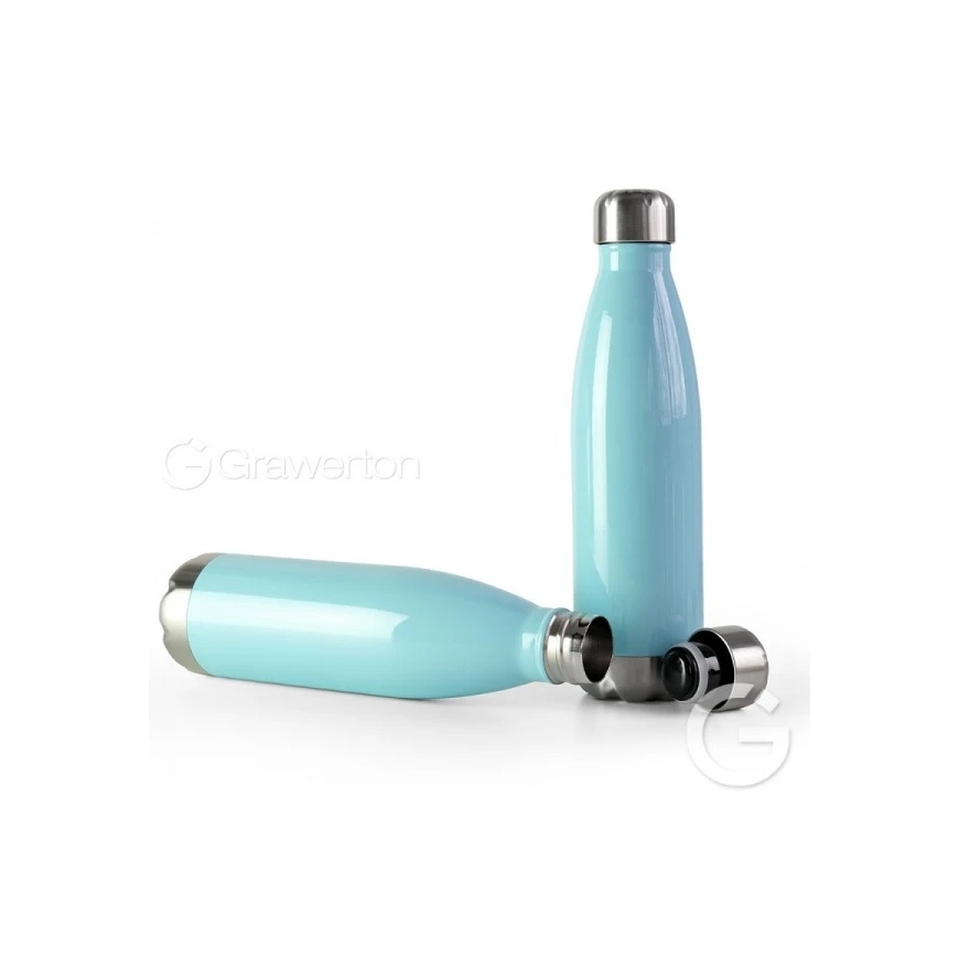 ARGO Termo bottle - TERMA Metal Thermos 500 ml 260 x 70 mm Blue