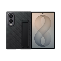 Samsung Galaxy Fold8 Carbon Standing suojakotelo, musta